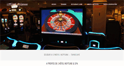 Desktop Screenshot of hotel-neptune-tamatave.com